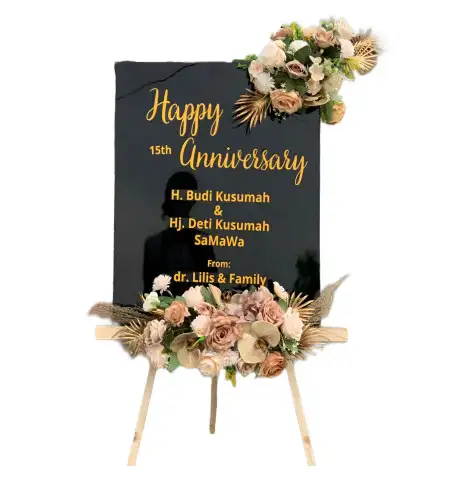 Papan Bunga Akrilik Jatikuwung